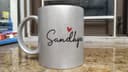 Personalised Silver Coffee Mug