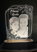 Engraved Acrylic Photo Lamp